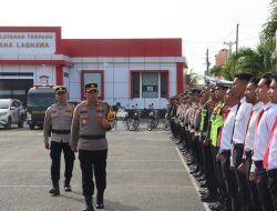 Pimpin Apel Kapolres Haltim Tegaskan, Operasi Aman Nusa I 2026 Resmi Digelar