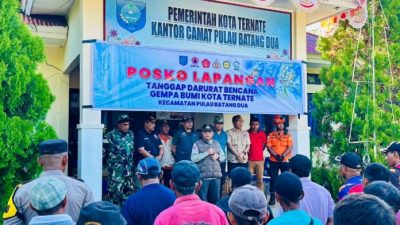 Korban Gempa Batang Dua Dapat Perhatian Penuh, Pemkot Ternate Kirim Bantuan Tahap II