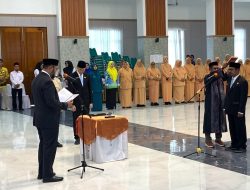 Bupati Bassam Lantik Sekda Definitif, Targetkan dorong Maksimalkan Potensi Daerah