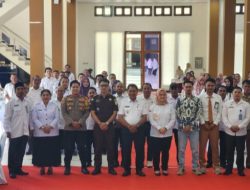 Perkuat Hukum di Desa, Bupati Haltim Resmi Buka Pembinaan Posbankum