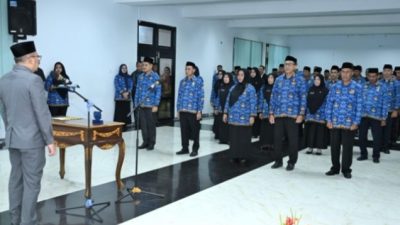 Perkuat Pelayanan Publik, Tauhid Soleman Resmi Lantik 23 Pejabat Strategis Pemkot Ternate