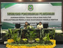Disnakertrans Malut Fokus Lindungi Nelayan dan Petani Lewat Program BPJS Ketenagakerjaan