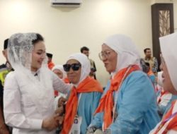 Dari Makassar ke Madinah, Sherly Tjoanda Lepas Ratusan Jemaah Haji Malut Dengan Pesan dan Doa