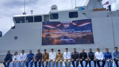 Sarbin Sehe Resmi Berangkatkan ERB 2026, Rupiah Layak Edar Hadir di Lima Pulau Terpencil
