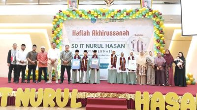 67 Siswa SD IT Nurul Hasan Ternate Diwisuda, Hafalan Al-Qur’an Lampaui Target hingga 2,5 Juz