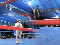 Ketua Pertina Malut Tekankan Sportivitas dan Seleksi Atlet Terbaik pada Pembukaan Tinju Porprov V