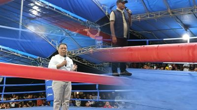 Ketua Pertina Malut Tekankan Sportivitas dan Seleksi Atlet Terbaik pada Pembukaan Tinju Porprov V