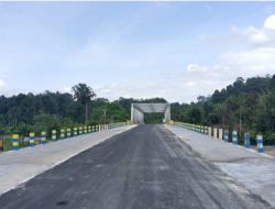 Jalan Ibu–Kedi dan Jembatan Tolabit–Togoreba Tua Tuntas, PUPR Malut Masyarakat Resmi Beroprasi
