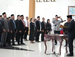 Bupati Haltim Lantik Puluhan Pejabat, Ubaid Yakub Tegaskan Amanah dan Integritas Jadi Prioritas