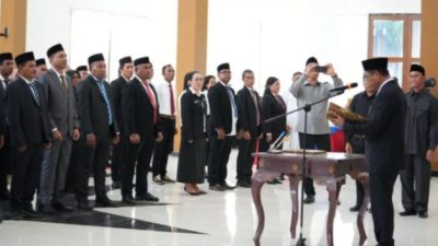 Bupati Haltim Lantik Puluhan Pejabat, Ubaid Yakub Tegaskan Amanah dan Integritas Jadi Prioritas