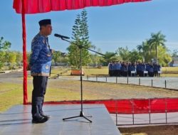 Pimpin Upacara HKN, Ubaid Perintahkan Tindak Tegas Oknum ASN Pengguna Narkoba di Haltim