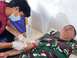Jelang HANI 2026, BNN Bersama TNI dan RSUD Sukses Gelar Donor Darah Serentak