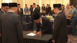 Pengukuhan Kepala BPKP Malut, Sarbin Minta Pengawasan Tajam demi Menjaga Hak-Hak Rakyat