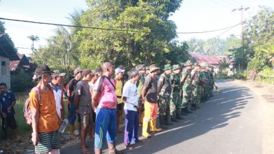 TNI dan Warga Todowongi, Gotong Royong Sambut Penilaian Kampung Pancasila KASAD Award 2026