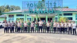 Polres dan Yonif Raider 732/Banau di Halbar Tegaskan Sinergitas Kompak Jaga Kamtibmas