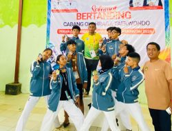 Ternate Dominasi Taekwondo, Raih Juara Umum POPDA XII Maluku Utara di Morotai