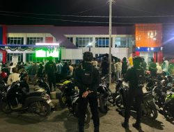Pastikan Nobar Semifinal Piala Dunia Aman, Polres Morotai Turunkan Timcobra Gelar Patroli Cipkon