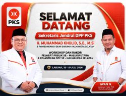 Iwan N. Apresiasi Kunjungan Sekjen DPP PKS ke Halmahera Selatan, Perkuat Sinergi Pelayanan kepada Masyarakat