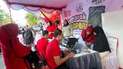 HUT KE-81 RI, Imigrasi Ternate Dekatkan Layanan Paspor dan Bakti Sosial di CFD Taman Nukila
