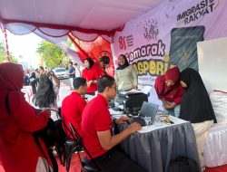HUT KE-81 RI, Imigrasi Ternate Dekatkan Layanan Paspor dan Bakti Sosial di CFD Taman Nukila