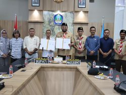 KPU Halsel dan Pemda Teken NPHD Non-Tahapan Pemilihan 2026 Senilai Rp264,488 Juta