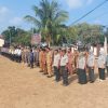 Hadapi Puncak Musim Kemarau, Polres Pulau Morotai Gelar Apel Siaga Karhutla