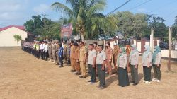Hadapi Puncak Musim Kemarau, Polres Pulau Morotai Gelar Apel Siaga Karhutla