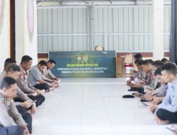 Polres Halsel Perkuat Pembinaan Mental dan Moral Personel melalui Binrohtal