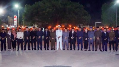 Upacara Taptu HUT ke-81 RI di Morotai Berlangsung Khidmat