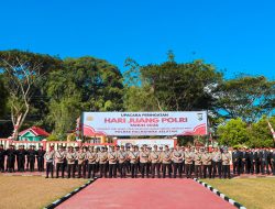 Hari Juang Polri di Halsel: Kapolres Tekankan Pengabdian Harus Dirasakan Masyarakat