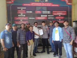 PWI Halsel Laporkan Oknum Wartawan RL ke Polres atas Dugaan Pencemaran Nama Baik
