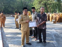 Delapan PNS Pemkab Halsel Masuki Masa Purna Bakti Setelah Puluhan Tahun Mengabdi