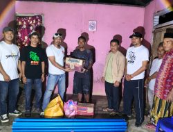 IKB-Masatawa Halsel Salurkan Bantuan untuk Korban Kebakaran di Loleo Jaya