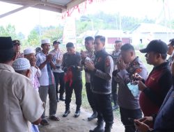 Kapolres Halsel Terobos Pelosok Indari dengan Motor, Buka Dialog Kamtibmas