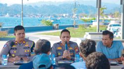 Kapolres Halsel Temui Pengemudi Ojek, Buka Ruang Dialog soal Kamtibmas