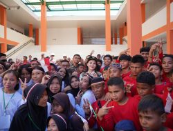 Sherly Motivasi 240 Siswa Sekolah Rakyat: Isi Kemerdekaan dengan Belajar dan Raih Masa Depan