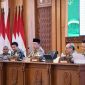 Menteri Nusron saat Rapat Koordinasi Transformasi Layanan di Kantor Sekretariat Daerah Provinsi Jawa Timur, Surabaya, (11/09/2026). Dok. MW/FA