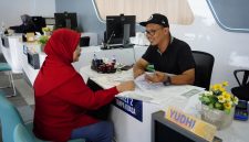 Masyarakat datang mengurus permasalahan tanah atau PERANTARAN di kantor ATR/BPN Banyumas. (12/09/26). DOK. LS/JR