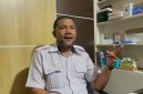 Wakil Ketua Koperasi TKBM, Irvan M. Saleh, saat di temui wartawan di ruang kerja. (14/09/26). Dok. Agis