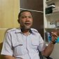 Wakil Ketua Koperasi TKBM, Irvan M. Saleh, saat di temui wartawan di ruang kerja. (14/09/26). Dok. Agis