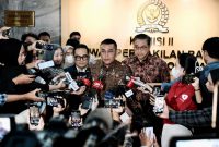 Wamen Ossy saat ditemui usai Rapat Kerja dengan Komisi II DPR RI di Jakarta. Selasa (15/09/2026). Dok. LS/FA