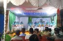 Ibu-ibu Majelis Tauro ici saat tampil dengan Lagu Qasida dan Alat musik. (09/09/26). Dok. Ijul