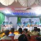 Ibu-ibu Majelis Tauro ici saat tampil dengan Lagu Qasida dan Alat musik. (09/09/26). Dok. Ijul