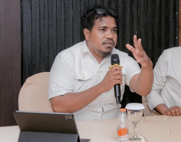 Direktur Parade Maluku Utara, Sahmar Ebamz. Selasa, (22/09/26). Dok. Ian