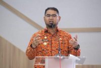 Bupati Halmahera Selatan,Hasan Ali Basam Kasuba. Selasa, (22/09/26). Dok. Istimewah