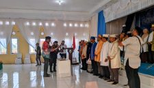 Kegiatan pengukuhan dan pelantikan IKT Kabupaten Halmahera Timur periode 2026–2030 resmi dikukuhkan dan dilantik. Prosesi tersebut berlangsung di Aula Kantor Camat Wasile, Desa Cemara Jaya, Kecamatan Wasile. Selasa. (23/9/2026). Dok. M. Dzarik