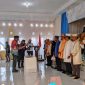 Kegiatan pengukuhan dan pelantikan IKT Kabupaten Halmahera Timur periode 2026–2030 resmi dikukuhkan dan dilantik. Prosesi tersebut berlangsung di Aula Kantor Camat Wasile, Desa Cemara Jaya, Kecamatan Wasile. Selasa. (23/9/2026). Dok. M. Dzarik