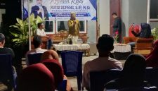 Anggota DPRD Provinsi Maluku Utara, Husni Bopeng, yang juga Wakil ketua II, reses di Kelurahan Tarau, Kecamatan Ternate Utara, Jumat (25/9/2026). Dok. Wan