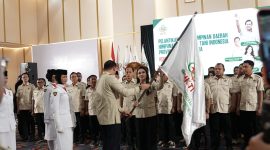 Kepengurusan DPD HKTI Provinsi Maluku Utara periode 2026–2031 resmi dilantik di Bella Hotel, Ternate. Senin (21/09/26). Dok. Humas ADPIM