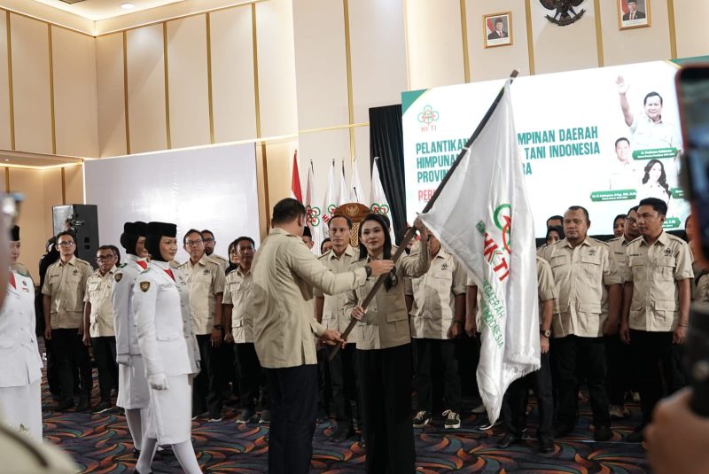 Kepengurusan DPD HKTI Provinsi Maluku Utara periode 2026–2031 resmi dilantik di Bella Hotel, Ternate. Senin (21/09/26). Dok. Humas ADPIM